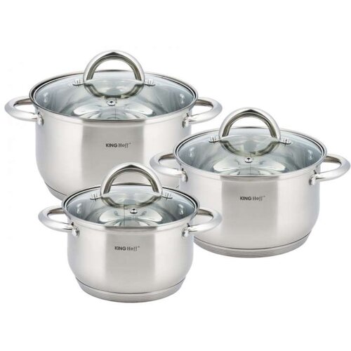 Kinghoff KH4446 SET ŠERPI 1/3 INOX 6 DELOVA Cene