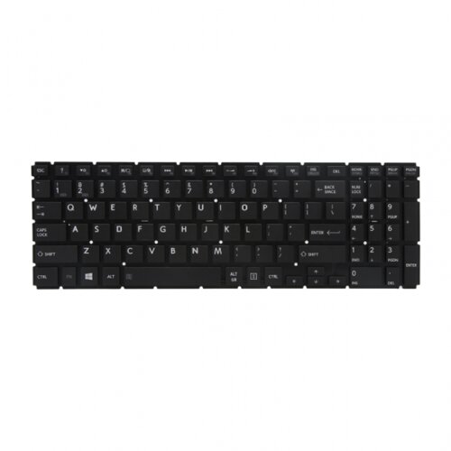 Toshiba tastatura za laptop satellite L50B crna Slike