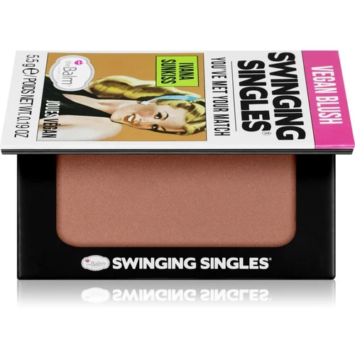 TheBalm Swinging Singles Blush kompaktno rdečilo odtenek Ivana Sunkiss 5.5 g