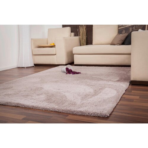 Lesnina XXXL preproga z visokim florom velvet 120/170 cm taftano bež Slike