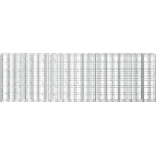  Gabion s žicom debljine 3 5 mm i mrežom 5x10 cm 650x10x200 cm - 10 cm 200 cm 650 cm Slike