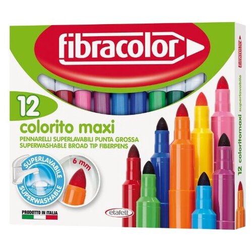  FLOMASTERI 12/1 MAXI FIBRACOLOR 10630SW012SC 97/01817 Cene
