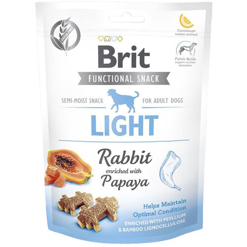 Brit Care Dog Functional Light Snack zajec - Varčno pakiranje: 3 x 150 g Cene