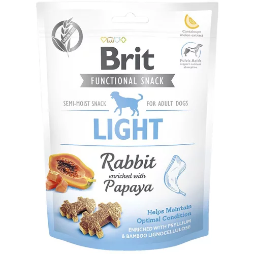 Brit Care Dog Functional Light Snack zajec - Varčno pakiranje: 3 x 150 g