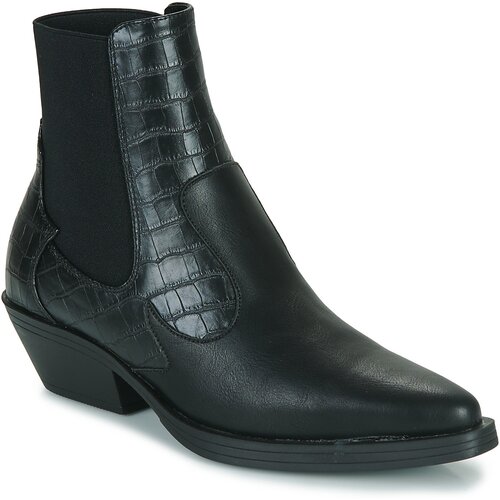 Only ONLBRONCO-2 SHORT PU COWBOY BOOT Crna Slike