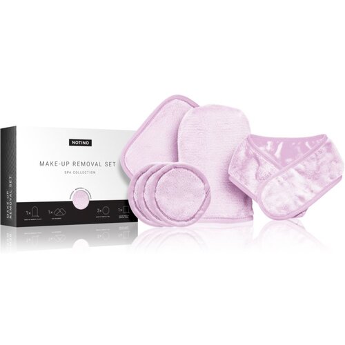 Notino Spa Collection Make-up removal set komplet za odstranjevanje ličil iz mikrovlaken Lilac Slike
