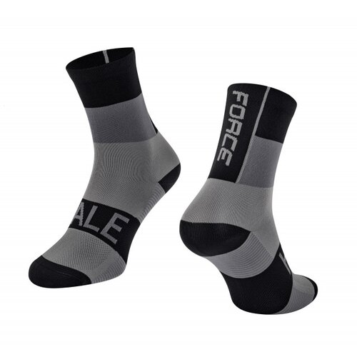 Čarape FORCE HALE crno-sive S-M 36-41 Cene