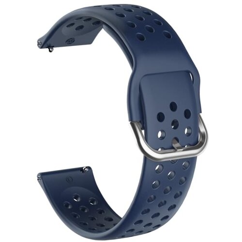  Silikonski remen za pametni sat "dots" tamno plavi 20mm Cijene