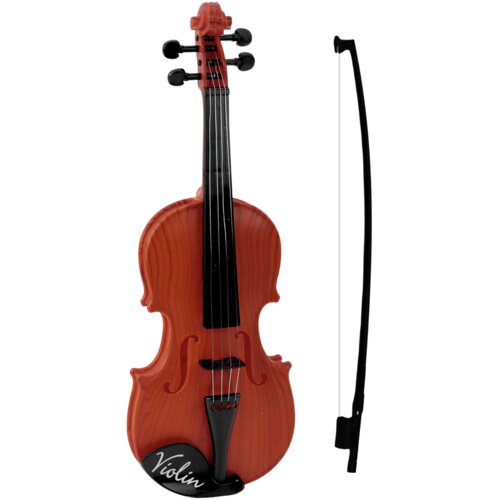  Dječja violina sa gudalom - tamno smeđa Slike
