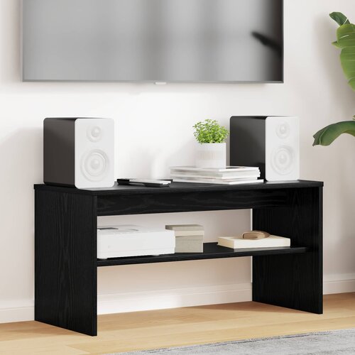 TV ormar Crni hrast 80 x 35 x 40 cm Konstruirano drvo Cene
