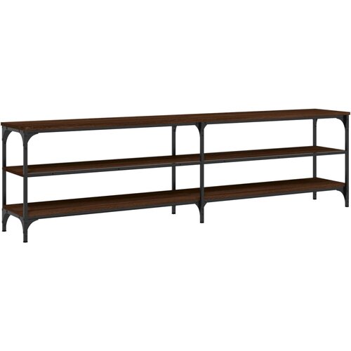 Maison Chic TV omarica - TV stojalo - Televizijska omarica rjava hrast 180x30x50 cm inženirski les, (21702126) Cene