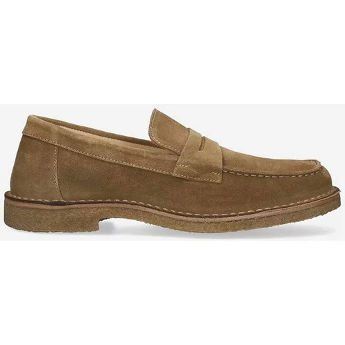 Astorflex Cipele od brušene kože Mocassino Uomo MOKAFLEX01 WHISKEY za muškarce, boja: smeđa, MOKAFLEX.001-WHISKEY