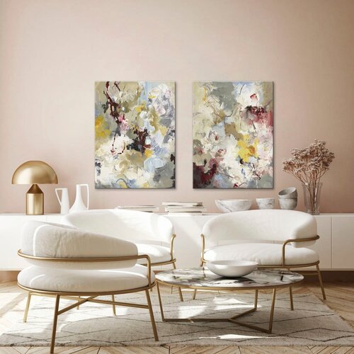 Malerifabrikken Slika s ručno oslikanim elementima 60x80 cm Free Play 2 &amp;ndash; Slike