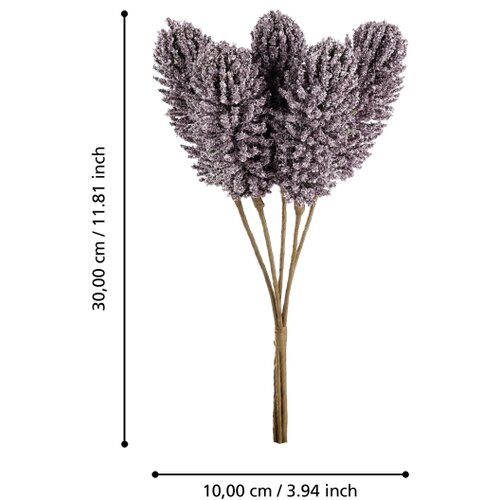 Eglo 428209 - Ve&amp;scaron;tačko cveće DEMING 30 cm ljubičasto Slike
