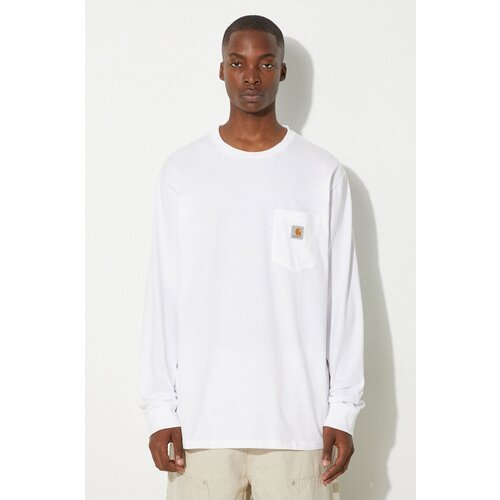 Carhartt WIP Majica Long Sleeve Pocket T-Shirt UNISEX White XXL Cene