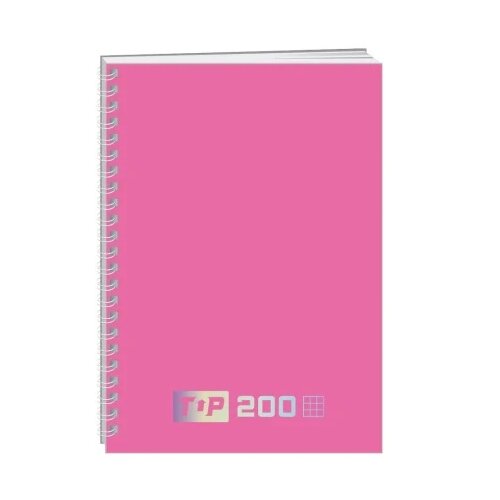Sazio basic spiral sveska sa spiralom top 200 lista odaberite motiv roze b5 karo ( B2C01739 ) Slike