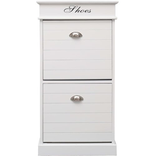 Maison Chic za cipele bijeli 50 x 28 x 98 cm od drva paulovnije Cijene