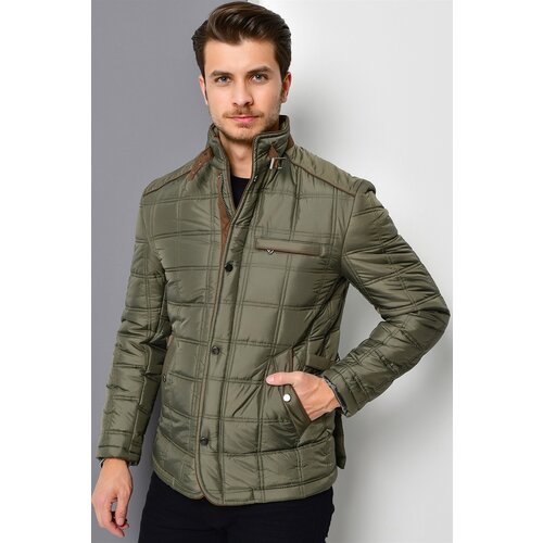 Dewberry M8640 MEN&amp;#039;S COAT-KHAKI Slike