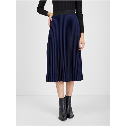 Orsay Dark blue ladies pleated skirt - Ladies Cene