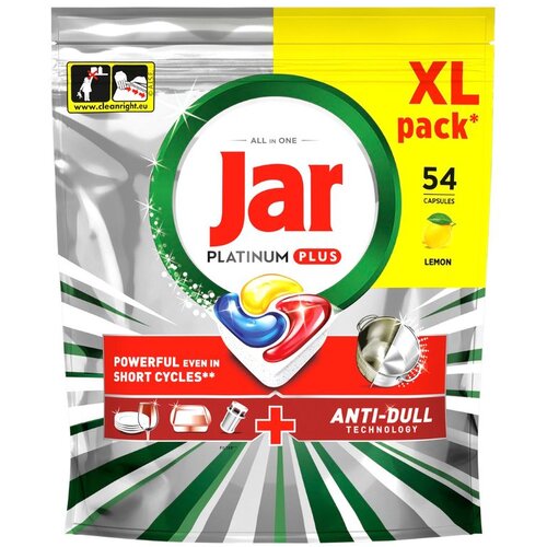 Jar Platinum+, kapsule za strojno pranje posuđa, 54 kom / XL PACK Cene