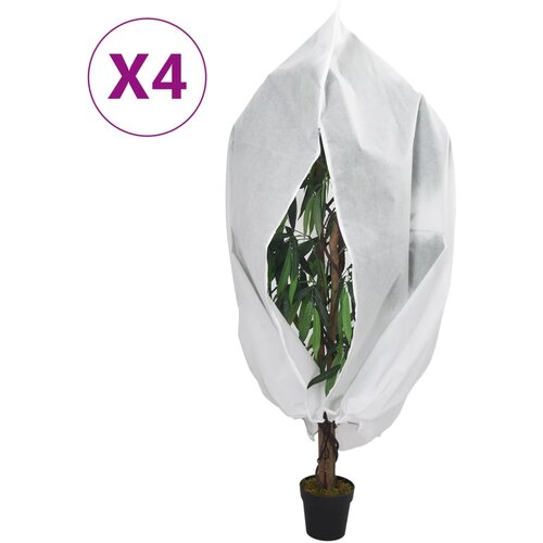 vidaXL Navlake za biljke od flisa s patentom 4 kom 70 g/m² 3 14x2 5 m Cijene