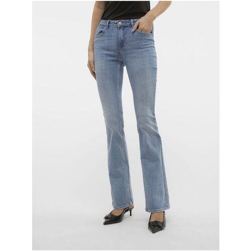 Vero_Moda Light Blue Women&amp;#039;s Flared Fit Jeans - Women Slike
