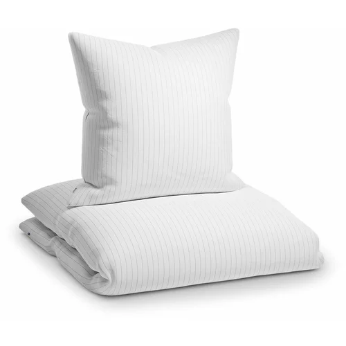 sleepwise Soft Wonder-Edition posteljina, Bijela / Sivi Prugasti