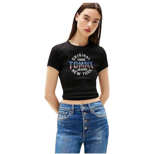 Tommy Hilfiger Ženska logo majica Slike