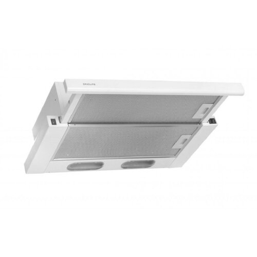 Davoline telescopic hood esse plus 060 white Cene