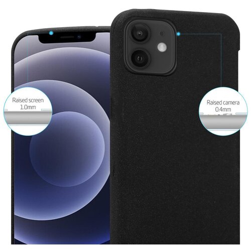 Cadorabo Ohi&amp;scaron;je, združljiv z Apple v Frost Black - Za&amp;scaron;čitni pokrov iz fleksibilnega silikona TPU, (20570434) Slike