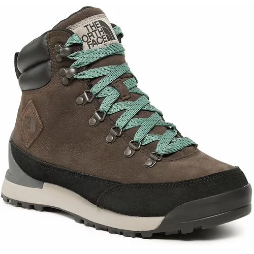 The North Face Trekking čevlji M Back-To-Berkeley Iv Leather WpNF0A817QZN31 Demitasse Brown/Tnf Black