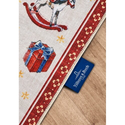 Villeroy &amp;amp; Boch Crvena staza s božićnim motivom 80x200 cm Red Christmas &amp;ndash; Slike