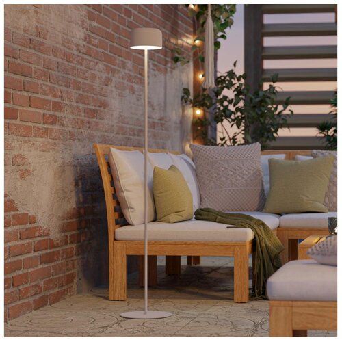 Eglo 901893 - LED solarna stojeća lampa ROCCANOVA LED/2,8W/3,7V IP44 bela Cene