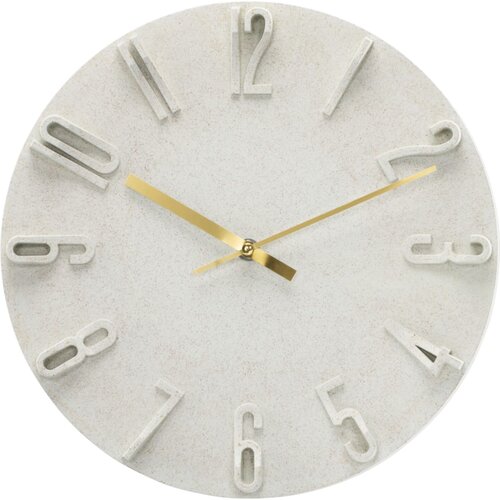 Hama Wanduhr Korfu beige 30cm 3D Ziffern 185880 Cijene
