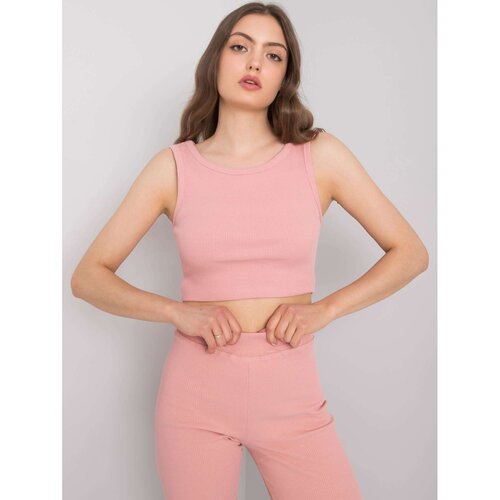 Fashion Hunters Dirty pink short top Eveline RUE PARIS Slike