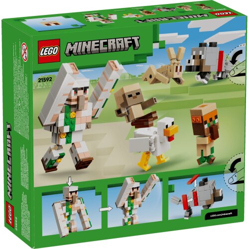 Lego MINECRAFT - CHICKEN JOCKEY DESERT ATTACK #21592 Slike