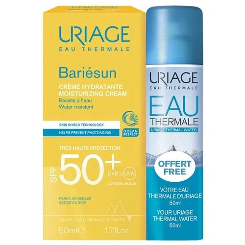 Uriage Krema SPF50+ i EAU Termalna voda u spreju Bariésun Promo set Cene
