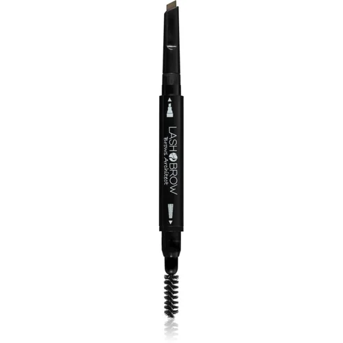 Lash Brow Brows Architect Pencil samodejni svinčnik za obrvi s krtačko Soft Brown 1,1 g