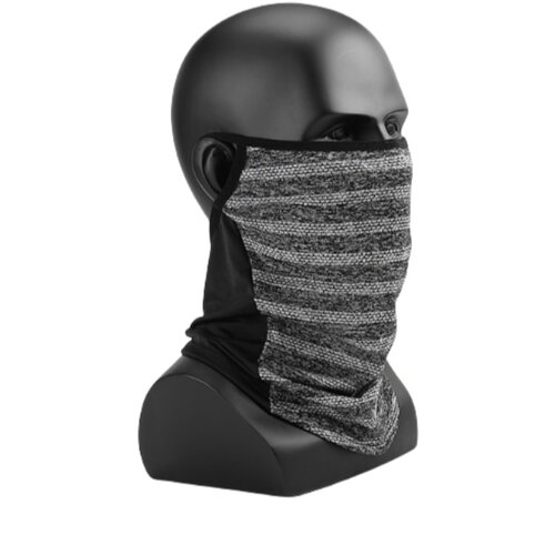INF Reflektirajoča kolesarska ruta - zračna in vetrovna maska za obraz za &amp;scaron;port na prostem Black+Grey, (21758447) Slike