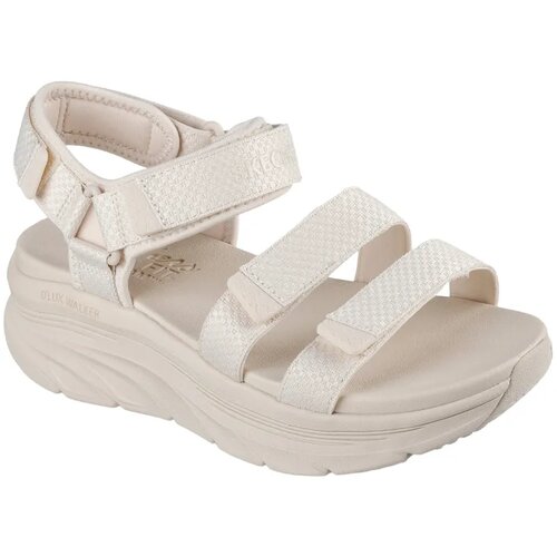 Skechers Ženske sandale D Lux Walker, Krem Cene