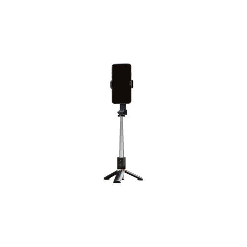 Selfie STICK MINI &amp;ndash; S ODVOJIVIM BLUETOOTH DALJINSKIM UPRAVLJAČEM I STATIVOM &amp;ndash; P08 CRNI Slike