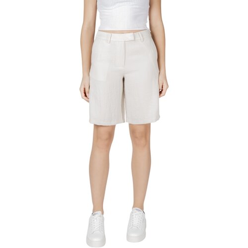 Vila Kratke hlače & Bermuda Viflea Rw Tailored Shorts 14105556 Bež Cene