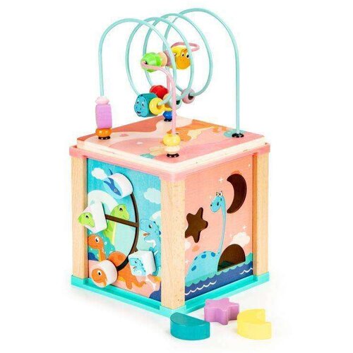 ECO TOYS Drvena interaktivna kocka MS Cene