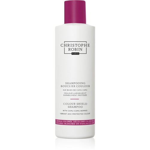 Christophe Robin Color Shield Shampoo with Camu-Camu Berries hranjivi &amp;scaron;ampon za obojenu i kosu s pramenovima 250 ml Slike