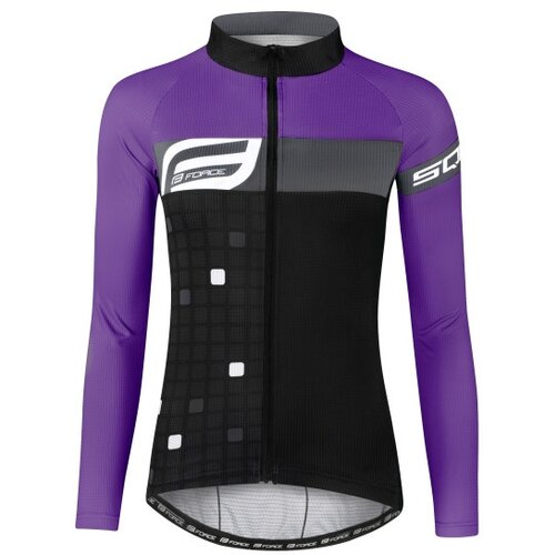 Force Dres square dugi rukav, crna-ljubičasta s ( 9001433-S ) Cene
