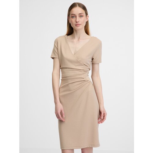 Orsay Beige women&amp;#039;s dress - Women&amp;#039;s Slike