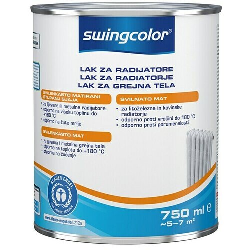 SWINGCOLOR Lak za radijatore (Bijele boje, 750 ml, Svilenkasti mat) Cijene