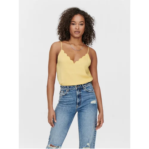 Only Yellow Womens Top Debbie - Women