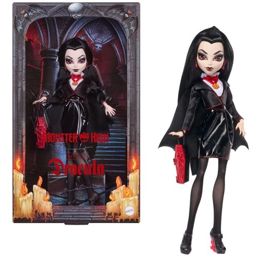 Mattel Lutka tipa Monster High Dracula z značilnostmi gotike, (5000511855) Slike