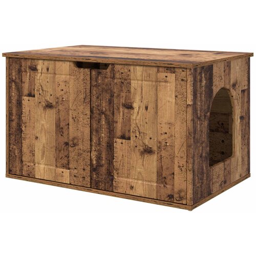 vidaXL Mačja Kuća Staro drvo 85 x 55 x 53 5 cm Konstruirano drvo Cijene